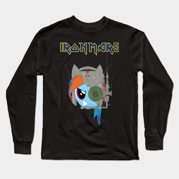 Iron Mare- Somemare in time Long Sleeve T-Shirt by MetalBrony